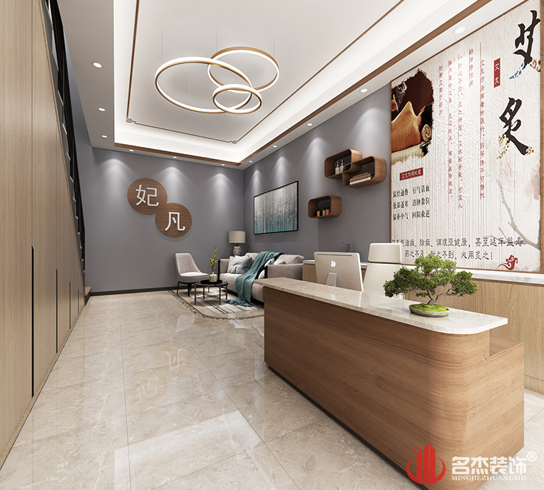 美容院前台装建