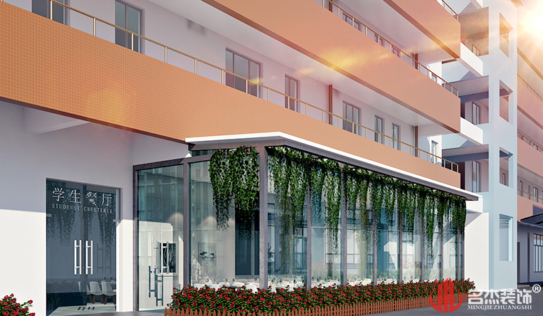 番禺学堂食堂装建