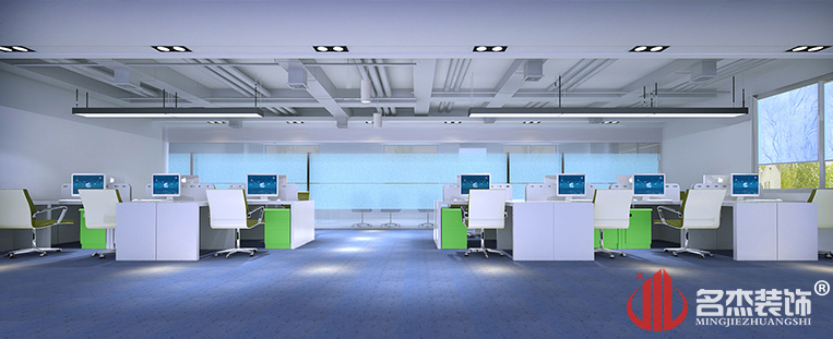 东田教育培训机构总部办公室装建设计