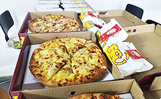 广州装建公司的悠闲下午茶