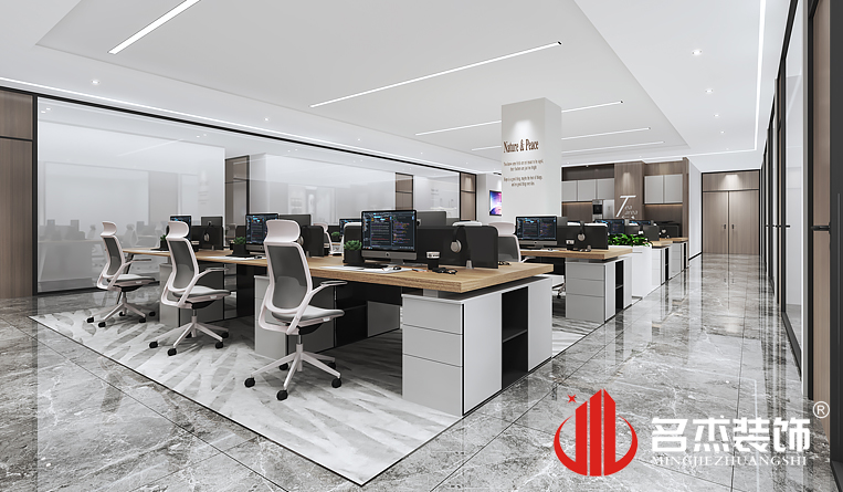 办公区域装建设计成效