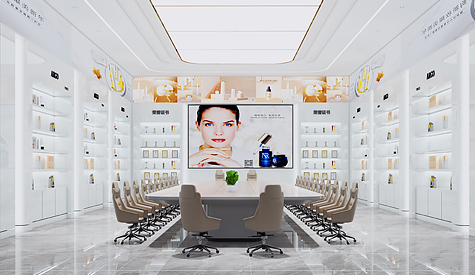 广州市奥鑫美塑胶办公室装建设计