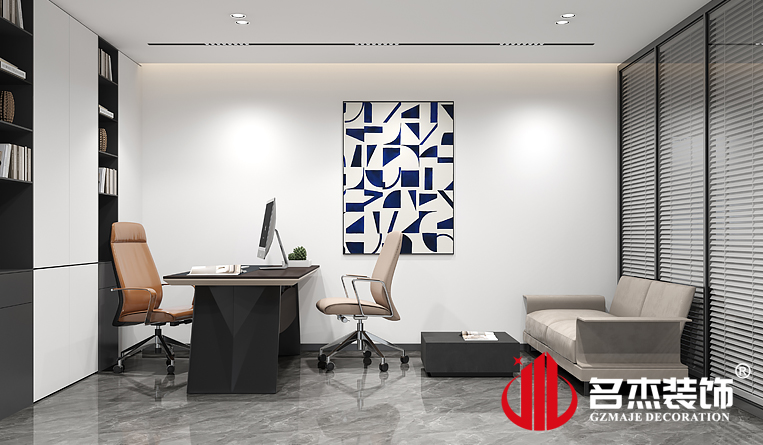 经理室装建设计成效