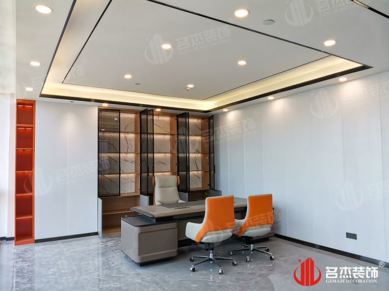 经理室装建实景成效
