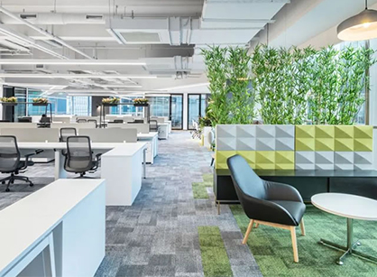 若何打造像素风的办公装建设计空间——普洛斯（GLP）