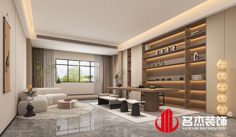 茶馆装建设计成效